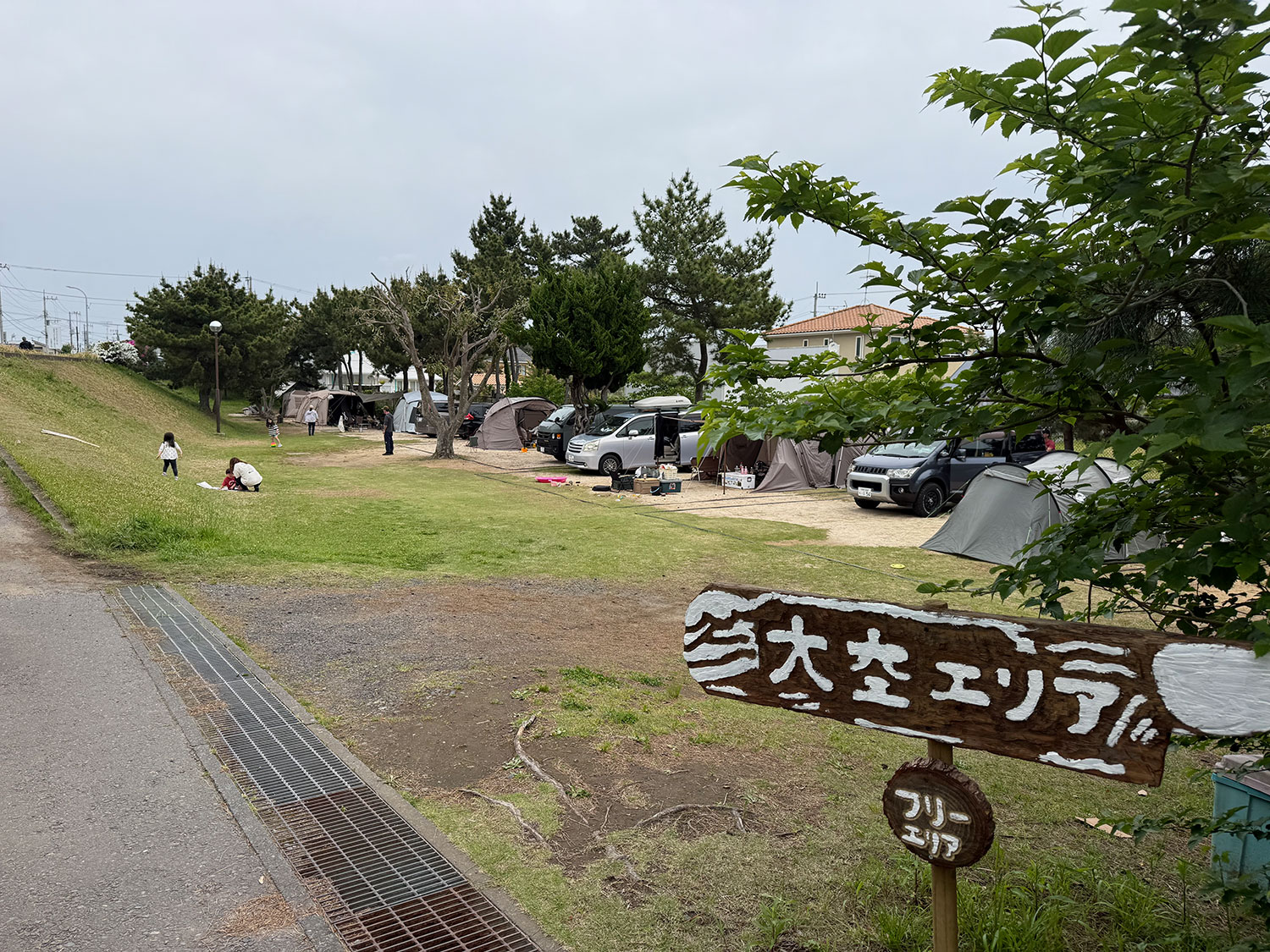 大洗サンビーチキャンプ場 大空エリア