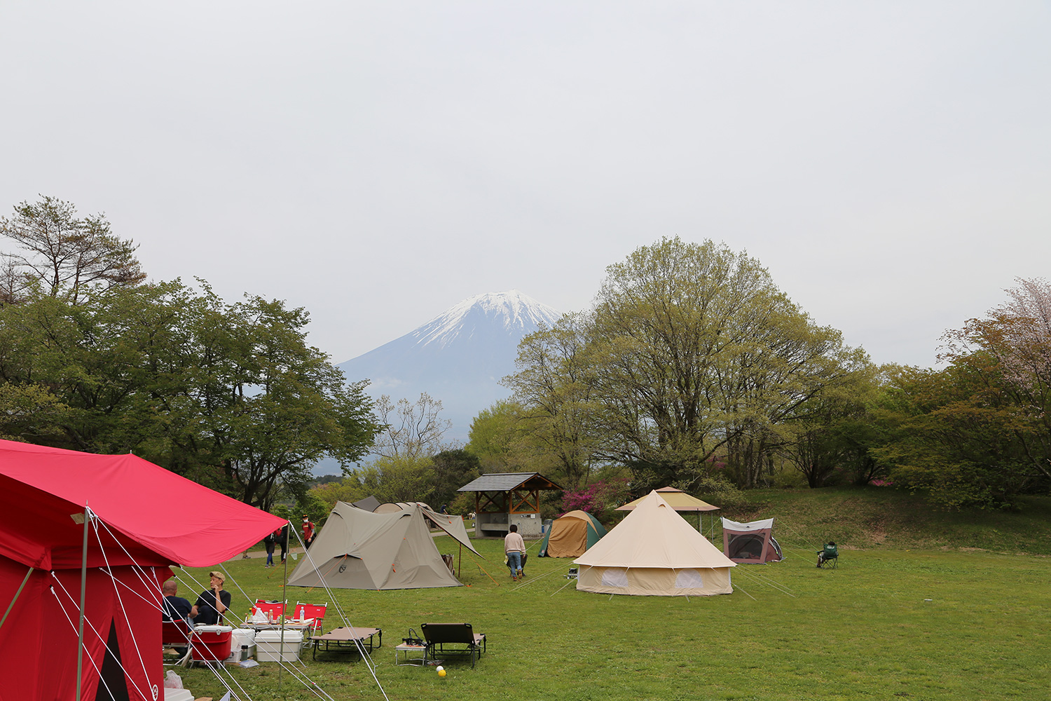 田貫湖キャンプ